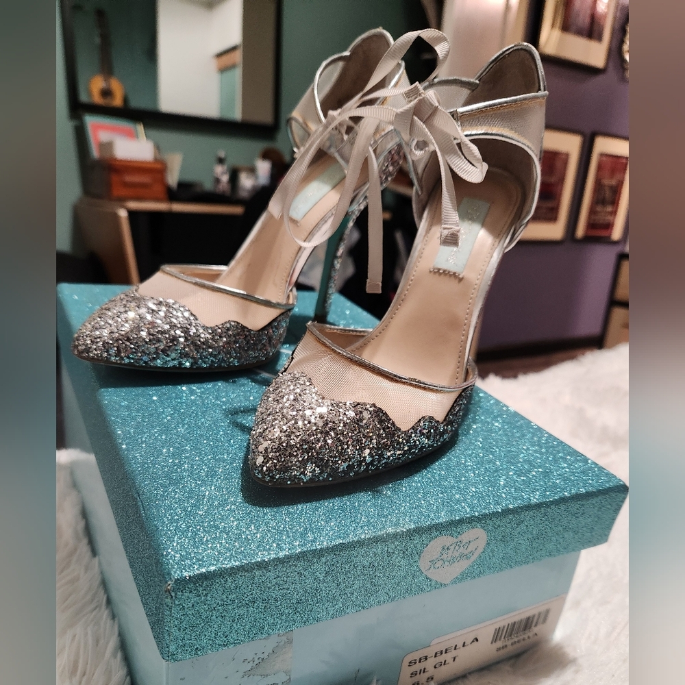 Betsey Johnson Princess Shoes 7.5